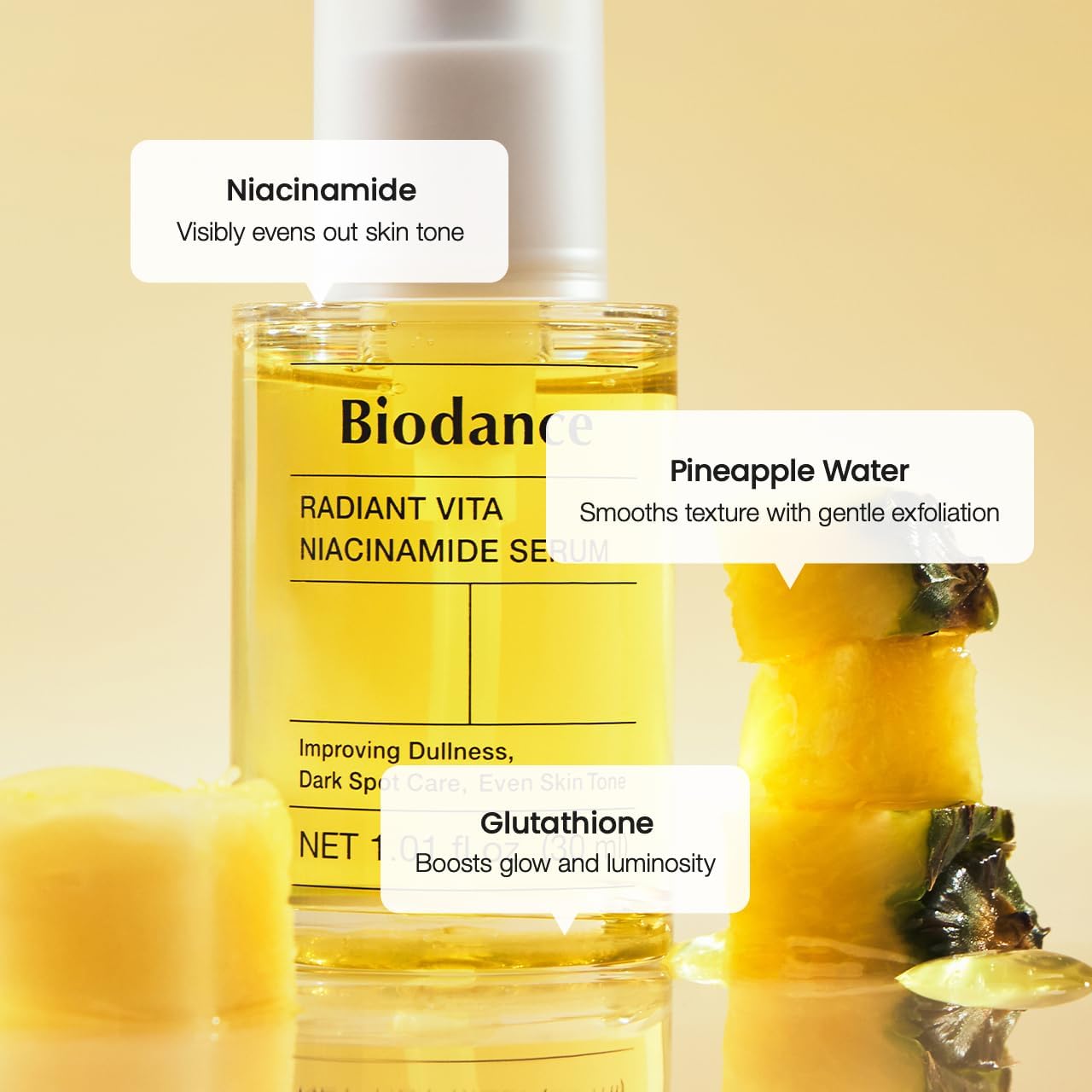BIODANCE Radiant Vita Niacinamide Serum 1.01 fl oz (30 ml) - view 6